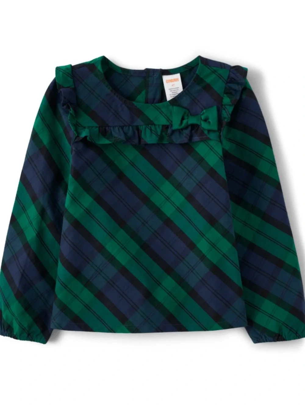 Gymboree Girls ‘Nutcracker’ Holiday Plaid Outfit: Top, Skirt, and Headband 5T